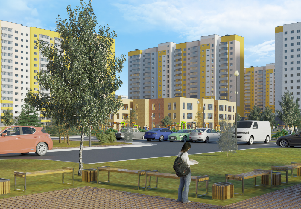 Квартиры в семейном микрорайоне